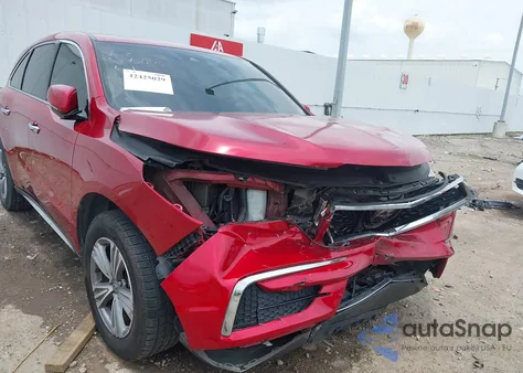 2020 Acura Mdx Standard from USA, damaged, VIN 5J8YD3H35LL001138